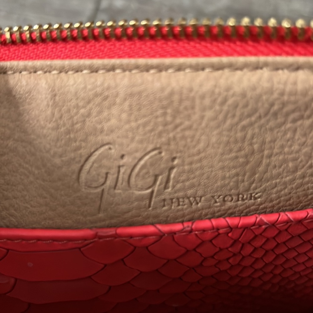 Gigi New York Python Clutch - image 6